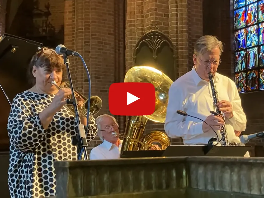 Pauls New Orleans Gang på S:ta Maria kyrka i Helsingborg