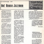 Let the Good Times Roll #48 - SM i Gladjazz - Hot House Jazzmen