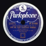 From the Record Shelves #304 - Give Me Your Telephone Number
