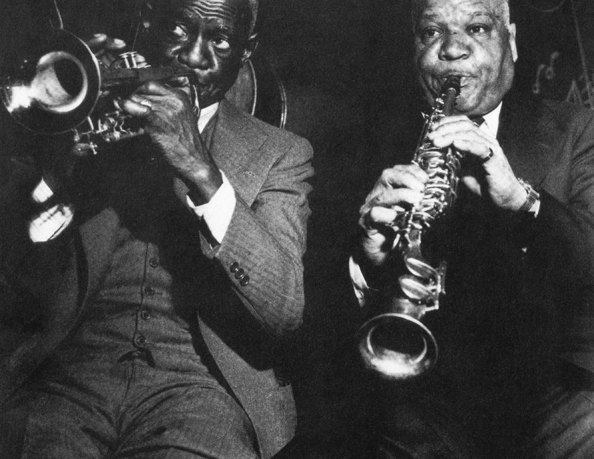 Bunk Johnson and Sidney Bechet