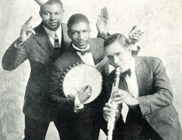 Richard M. Jones, Johnny StCyr and Albert Nicholas