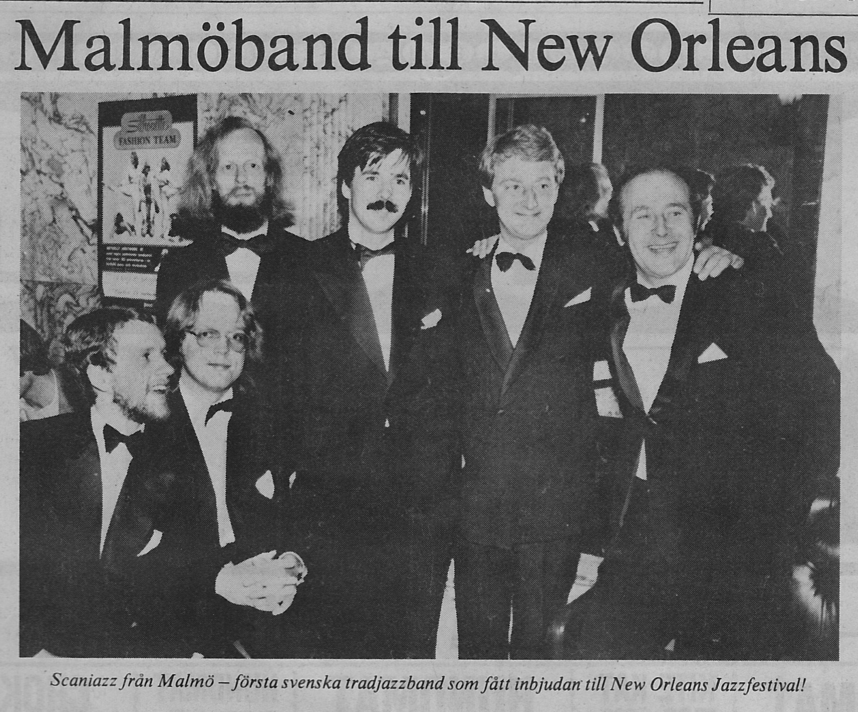 Malmöband till New Orleans