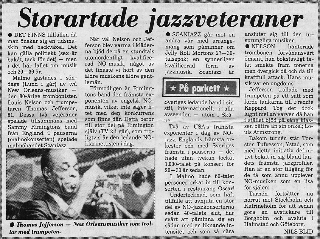 Storartade jazzveteraner