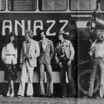 Scaniazz med buss 1976