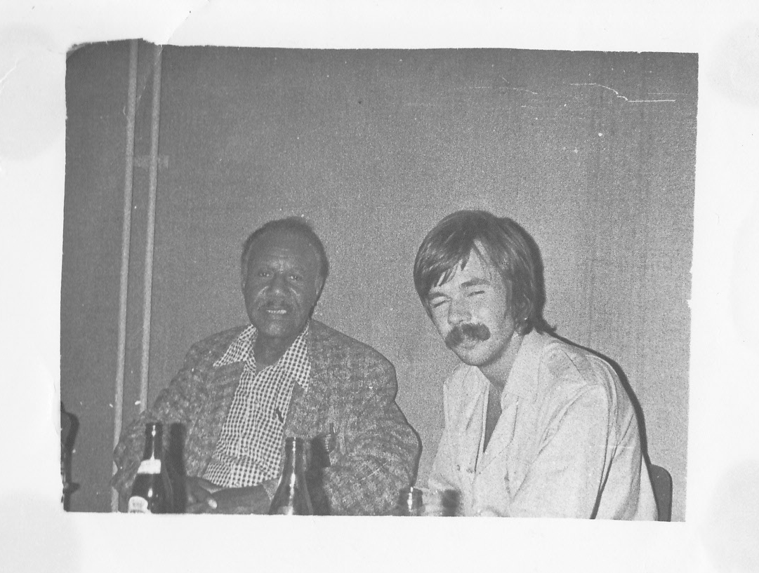 with Louis Metcalf 1976