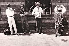 Scaniazz, street concert 1978