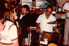 Scaniazz in New Orleans 1982-4, with Wes Mix and Placide Adams