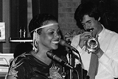 Scaniazz in New Orleans 1982-9, with Lillian Boutté