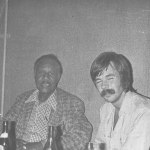 with Louis Metcalf 1976