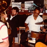 Scaniazz in New Orleans 1982-4, with Wes Mix and Placide Adams